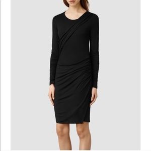 All saints tundra vi sleeve dress